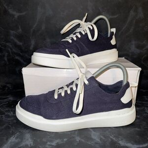 Cole Haan Grandpro Rally Canvas Court Sneakers Marine Blue Women’s Size 7B